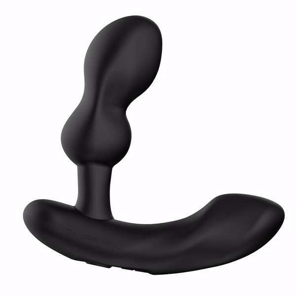 Lovense - Edge 2 Adjustable Bluetooth Prostate Massager - Black - Stag Shop