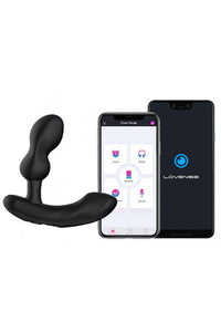 Thumbnail for Lovense - Edge 2 Adjustable Bluetooth Prostate Massager - Black - Stag Shop