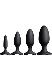 Thumbnail for Lovense - Hush 2 Bluetooth Vibrating Butt Plug - Black - Various Sizes - Stag Shop