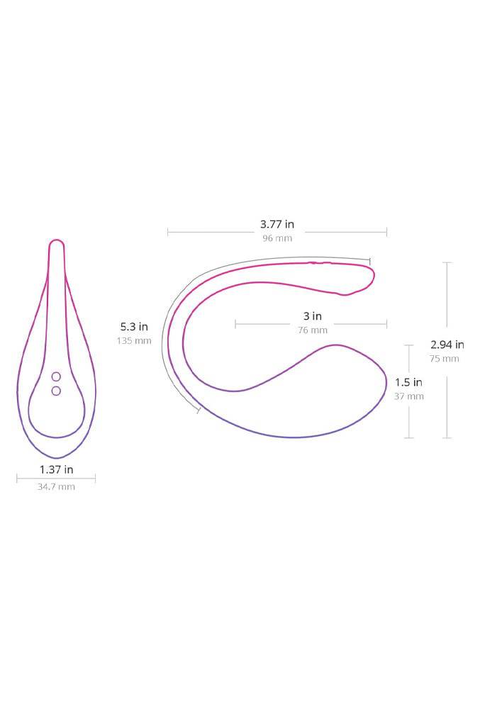 Lovense - Lush 3 Bluetooth Egg Vibrator - Pink - Stag Shop