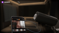 Thumbnail for Lovense - Solace App-controlled Automatic Thrusting Masturbator - Black - Stag Shop
