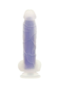 Thumbnail for Evolved - Luminous Glow-In-The-Dark Dildo - Purple - Stag Shop