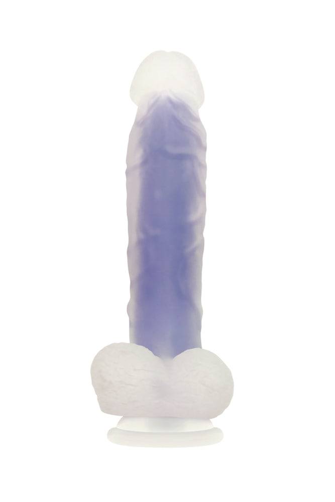 Evolved - Luminous Glow-In-The-Dark Dildo - Purple - Stag Shop