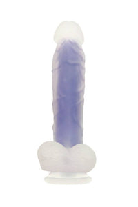 Thumbnail for Evolved - Luminous Glow-In-The-Dark Dildo - Purple - Stag Shop