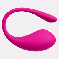 Thumbnail for Lovense - Lush 3 Bluetooth Egg Vibrator - Pink - Stag Shop