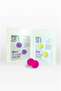 Thumbnail for Maia Toys - Carrie Silicone Covered Metallic Kegel Balls - Neon Pink - Stag Shop