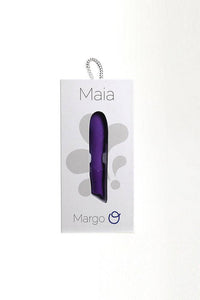 Thumbnail for Maia Toys - Margo Rechargeable Silicone Bullet Vibe - Purple - Stag Shop