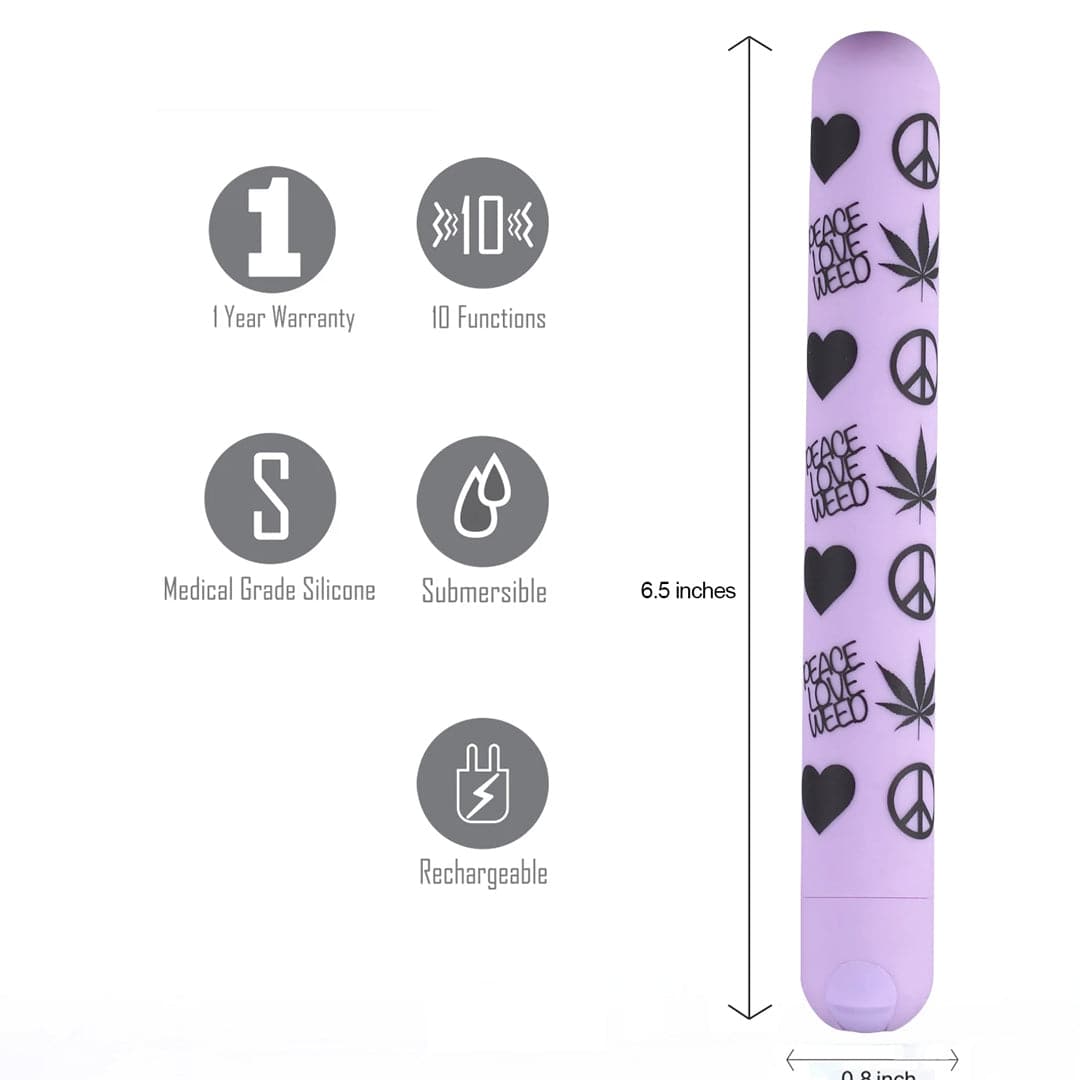 Maia Toys - Unity Rechargeable X-Long Bullet Violet - Purple - Stag Shop