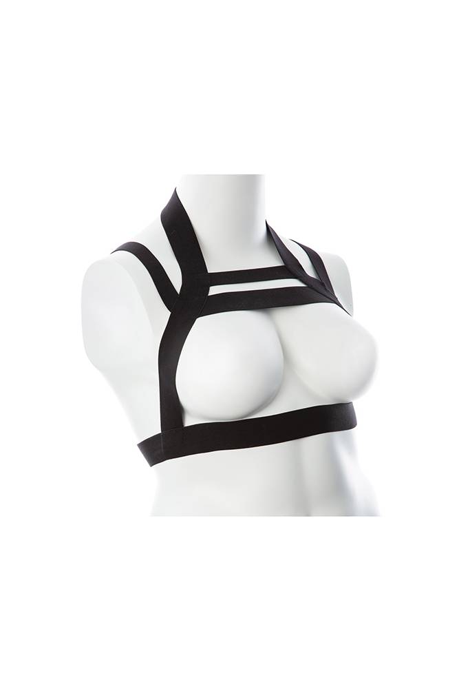 Shibari - Gender Fluid - Majesty Harness Top - Black