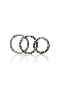 Thumbnail for Sportsheets - Manbound - Metal Cock Rings - 3 pack - Stag Shop