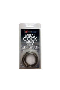 Thumbnail for Sportsheets - Manbound - Metal Cock Rings - 3 pack - Stag Shop