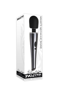 Thumbnail for Evolved - Mighty Metallic Wand - Black/Silver - Stag Shop