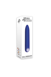 Thumbnail for Zero Tolerance - All Mighty Rechargeable Bullet - Blue - Stag Shop