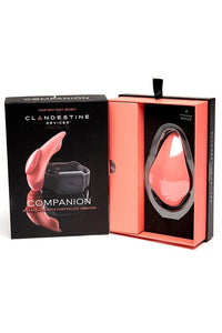 Thumbnail for Clandestine - Companion Wearable Remote Control Panty Vibrator - Coral - Stag Shop