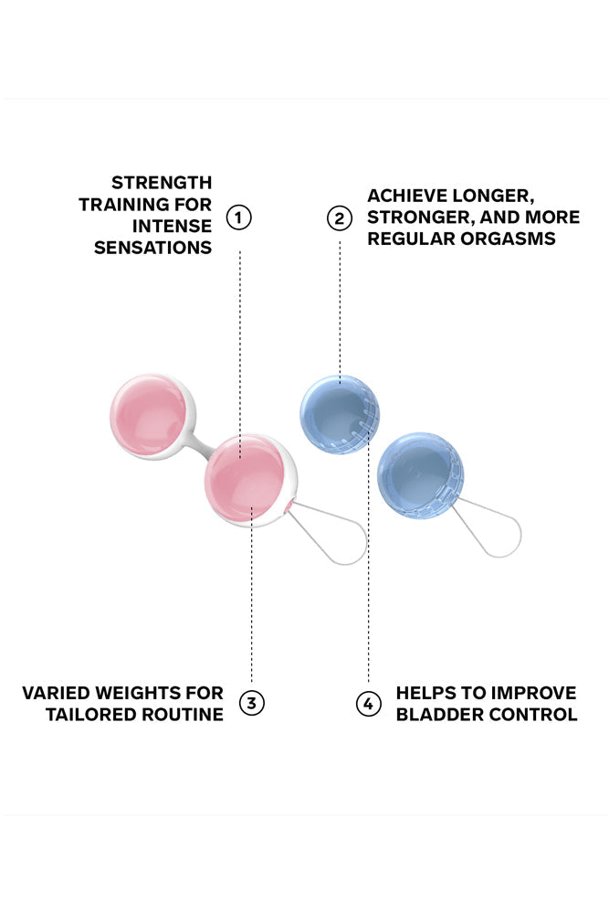 Lelo - Lelo Beads Mini Weighted Kegel Set - Stag Shop