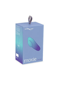 Thumbnail for We-Vibe - Moxie Wearable Bluetooth Clitoral Vibrator - Aqua - Stag Shop
