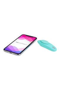 Thumbnail for We-Vibe - Moxie Wearable Bluetooth Clitoral Vibrator - Aqua - Stag Shop