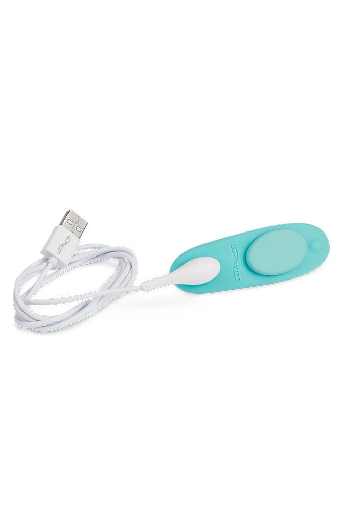 We-Vibe - Moxie Wearable Bluetooth Clitoral Vibrator - Aqua - Stag Shop