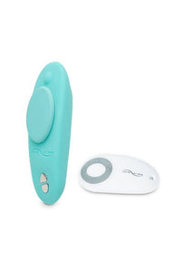 Thumbnail for We-Vibe - Moxie Wearable Bluetooth Clitoral Vibrator - Aqua - Stag Shop