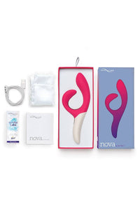 Thumbnail for We-Vibe - Nova Dual Rabbit Vibrator - Pink - Stag Shop