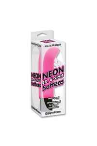 Thumbnail for Pipedream - Neon - Jr. G-Spot Softee G-Spot Vibrator - Pink - Stag Shop