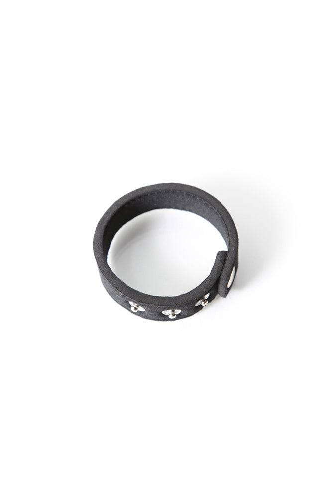 Perfect Fit - Neoprene Snap Cock Ring - Black - Stag Shop