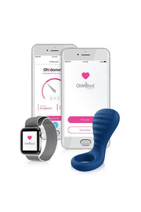 Thumbnail for Ohmibod - BlueMotion Nex3 Bluetooth Rechargeable Couple's Ring with Extended Touch - Stag Shop