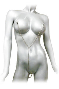 Thumbnail for XR Brands - Master Series - Anais - Nipple to Clit Tweezer Clamp Set - Stag Shop
