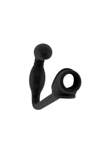 Thumbnail for Shots Toys - Sono - No. 2 Butt Plug With Cockring - Black - Stag Shop