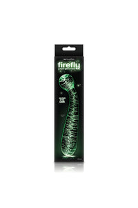 Thumbnail for NS Novelties - Firefly - Glass Glow in the Dark G-Spot Wand - Clear/Glow - Stag Shop