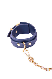Thumbnail for NS Novelties - Bondage Couture - Wrist Cuffs - Blue - Stag Shop