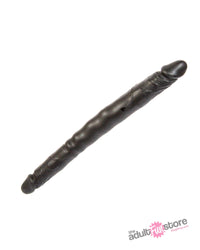 Thumbnail for NS Novelties - Colours - Double Pleasure Double Ended Dildo - Black - Stag Shop