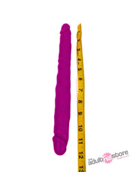 Thumbnail for NS Novelties - Colours - Double Pleasure Double Ended Dildo - Purple - Stag Shop