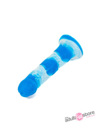 Thumbnail for NS Novelties - Colours - 6 Inch Pleasures Yum Yum Dildo - Blue - Stag Shop