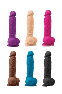 Thumbnail for NS Novelties - Colours - 5 Inch Pleasures Vibrating Dildo - Assorted Colours - Stag Shop