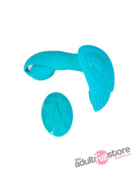 Thumbnail for NS Novelties - INYA - Bump N Grind Warming Dual Vibrator - Teal - Stag Shop