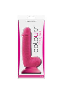 Thumbnail for NS Novelties - Colours - 6 Inch Softies Dildo - Pink - Stag Shop