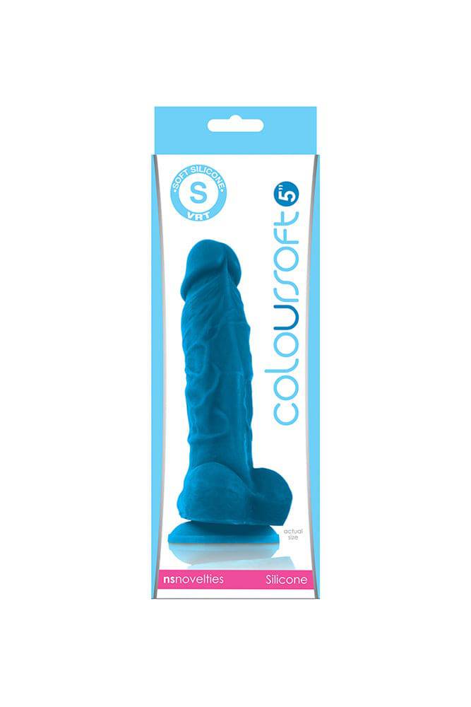 NS Novelties - Coloursoft - 5 Inch Soft Dildo - Assorted Colours - Stag Shop