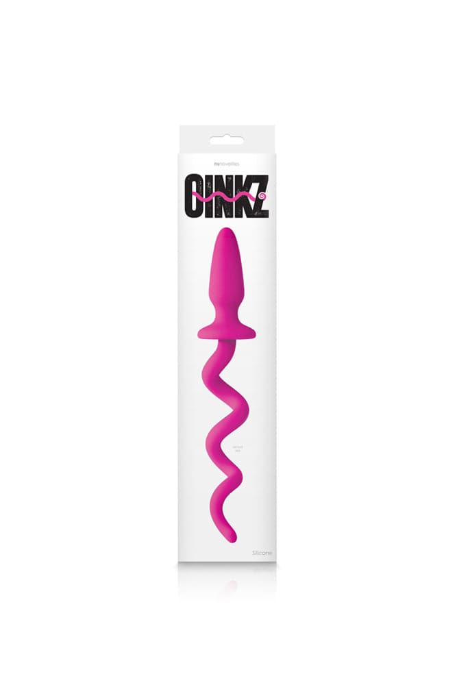 NS Novelties - Oinkz Pig Tail Plug - Assorted Colours - Stag Shop