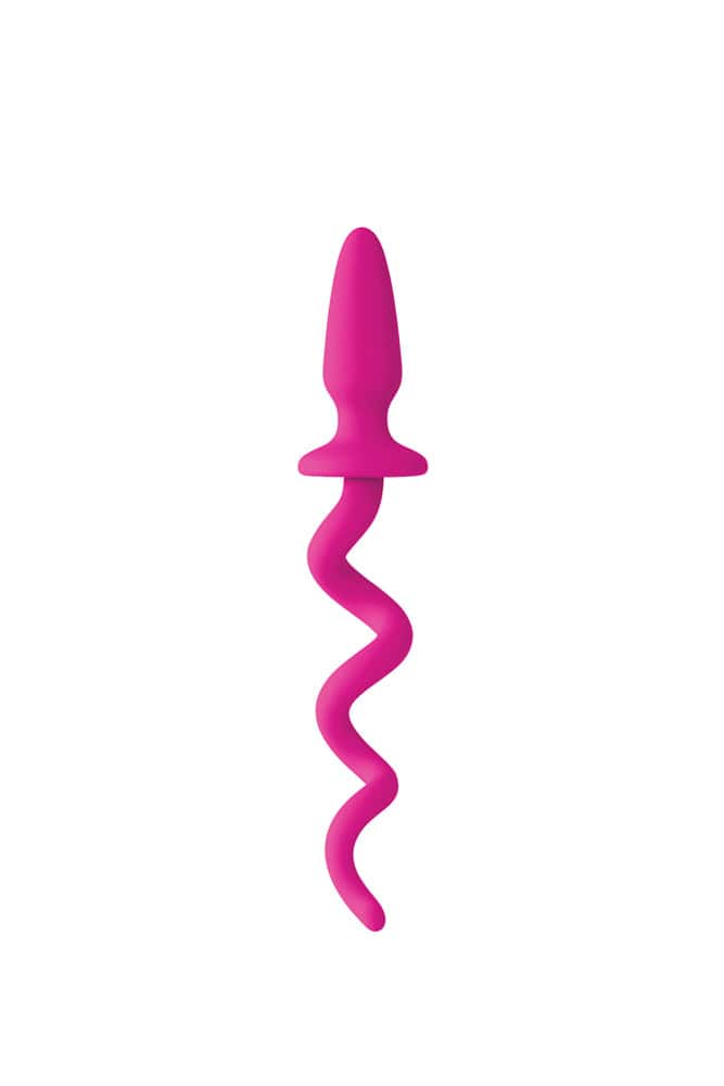 NS Novelties - Oinkz Pig Tail Plug - Assorted Colours - Stag Shop