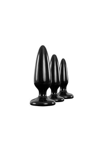 Thumbnail for NS Novelties - Renegade - Pleasure Plugs Anal Trainer Kit - Black - Stag Shop