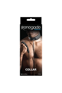 Thumbnail for NS Novelties - Renegade - Bondage - Collar & Leash Set - Black - Stag Shop