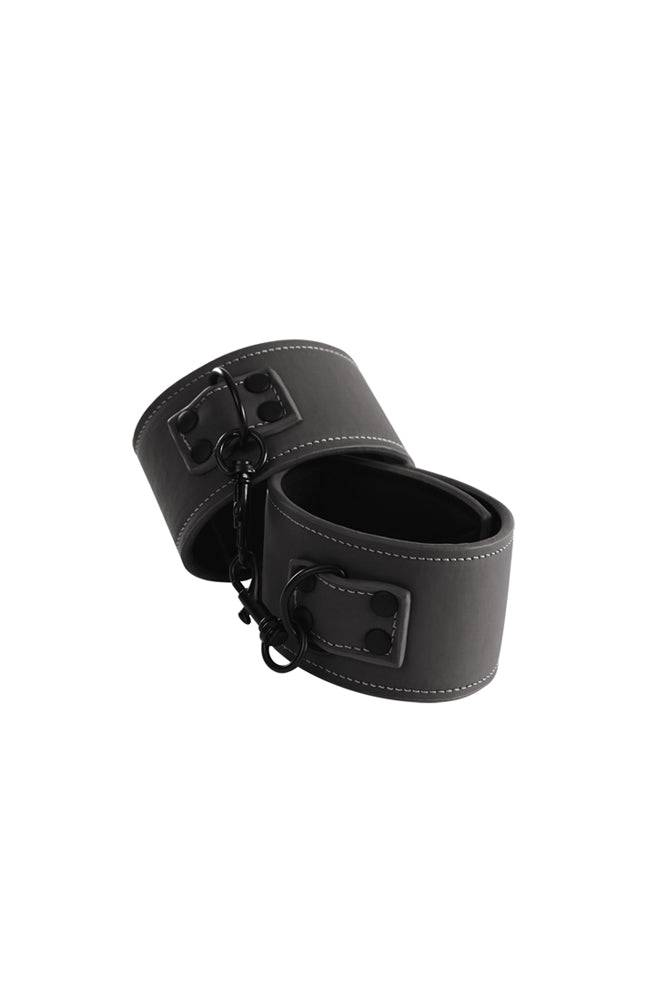 NS Novelties - Renegade - Bondage - Wrist Cuffs - Black - Stag Shop