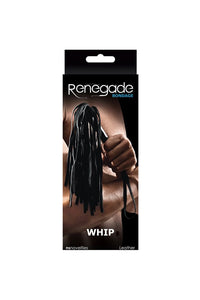 Thumbnail for NS Novelties - Renegade - Bondage - Whip - Black - Stag Shop