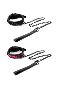 Thumbnail for NS Novelties - Sinful - 1 Inch Collar & Leash - Assorted Colours - Stag Shop