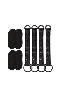 Thumbnail for NS Novelties - Sinful - Bed Restraint Straps - Black - Stag Shop