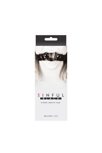 Thumbnail for NS Novelties - Sinful - O-Ring Gag - Black - Stag Shop