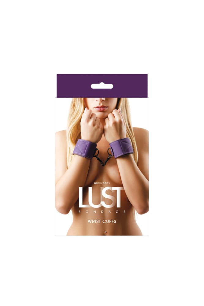 NS Novelties - Lust - Wrist Cuffs - Purple - Stag Shop