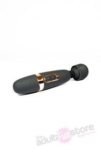 Thumbnail for Onyxxx - Darque Rechargeable Massage Wand - Black/Rose Gold - Stag Shop