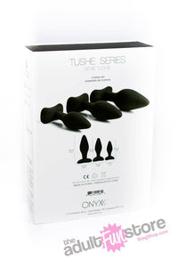 Thumbnail for ONYXXX - Tushe Silicone Anal Trainer Kit - Black - Stag Shop